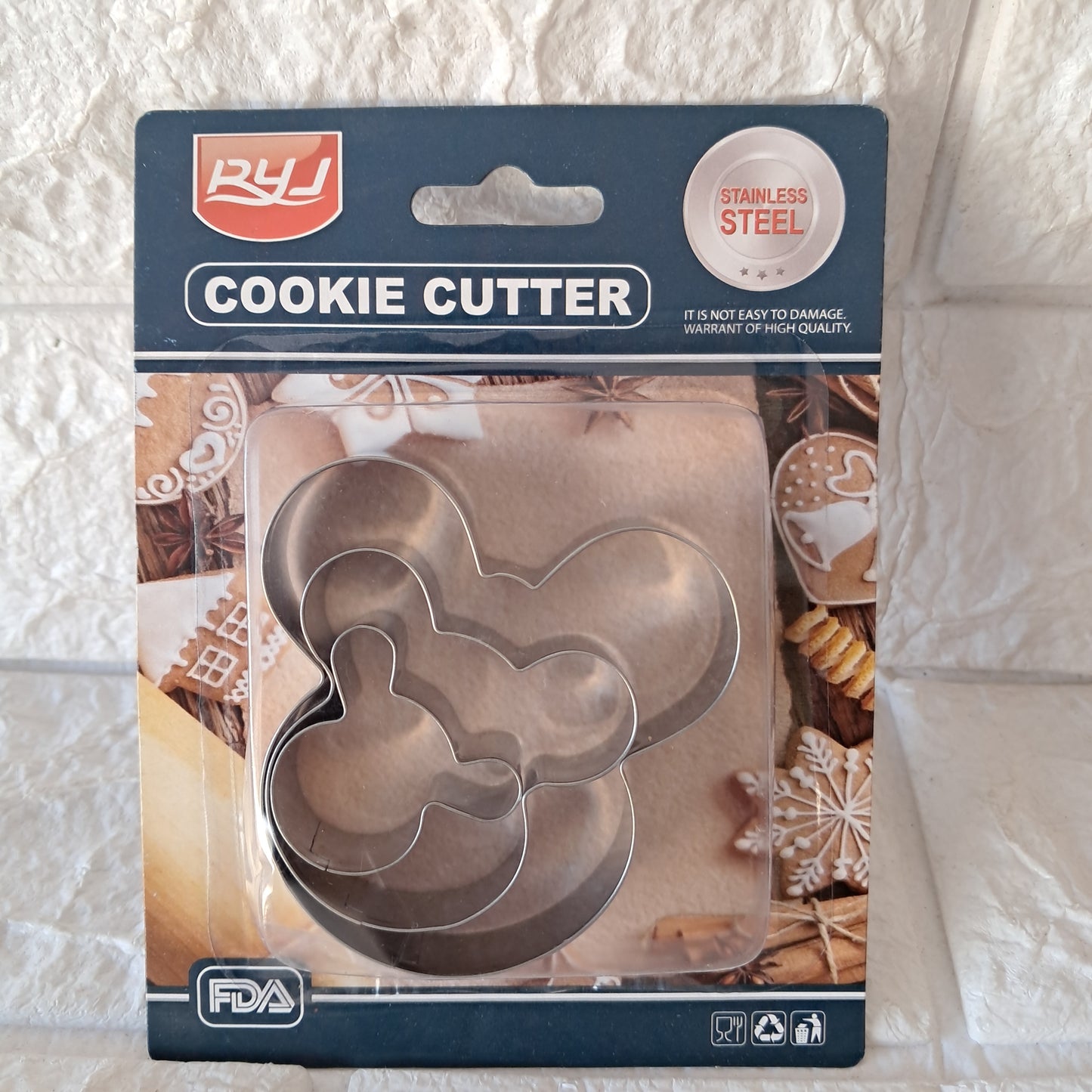 Micky mouse cutter - Set of 3