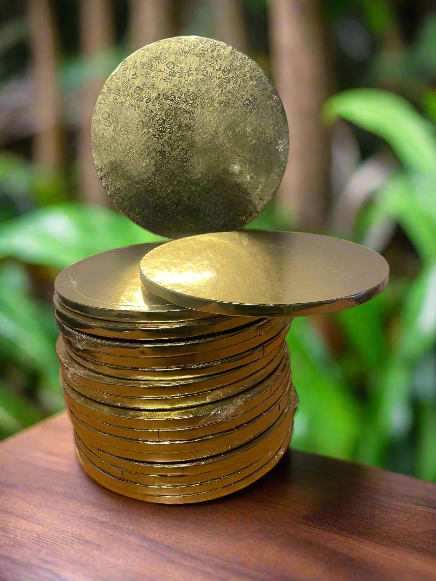 Gold Thick Cake Boards