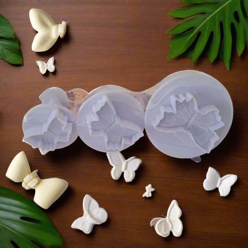 Butterfly Plunger cutters - Set of 3