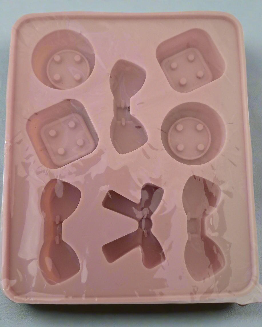 Button and Bow mould Silicone