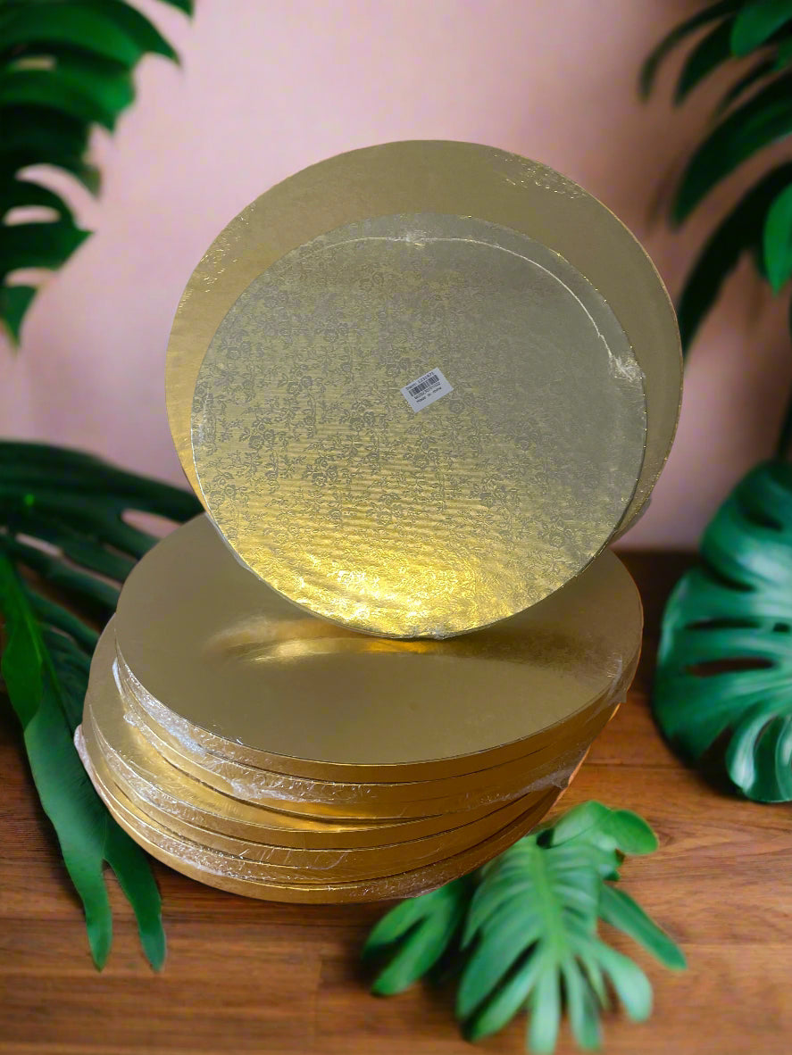 Gold Thick Cake Boards