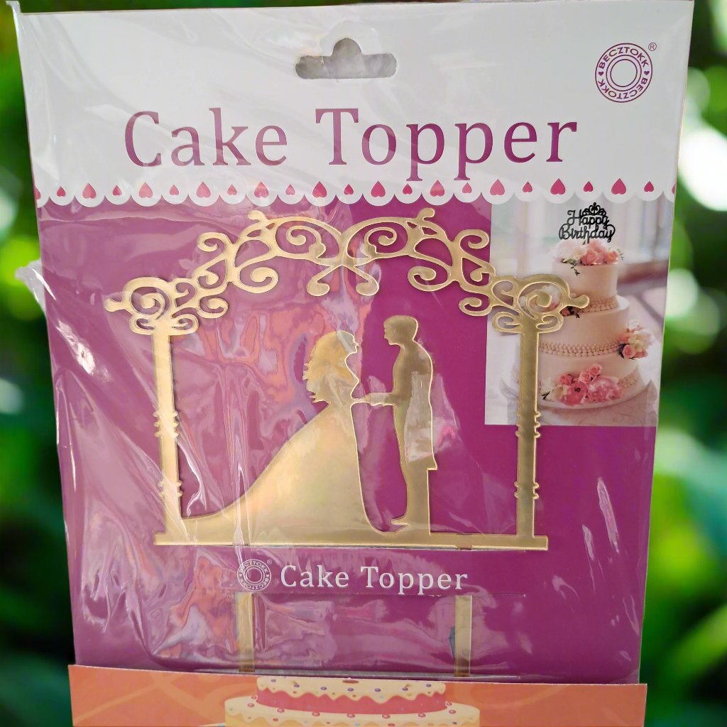 Mr & Mrs Wedding Cake Topper