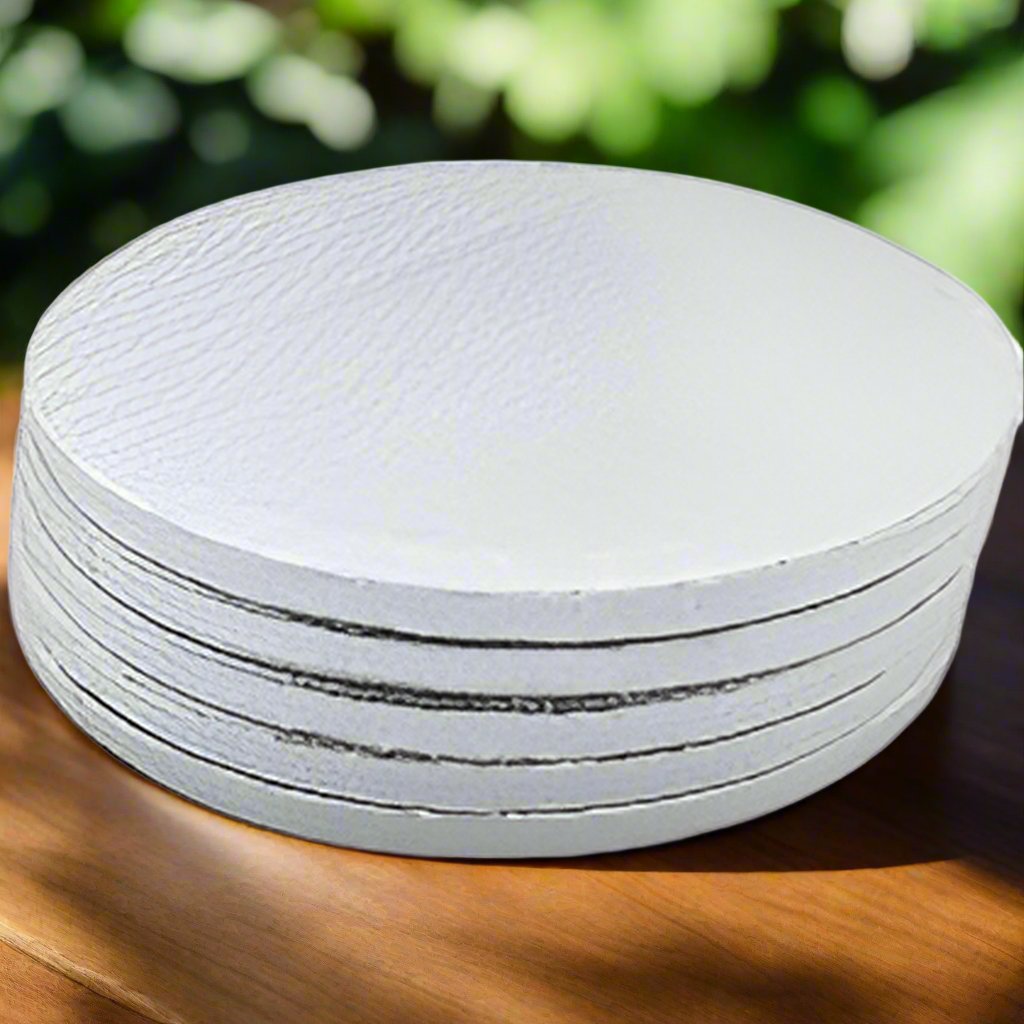 Silver Cake Boards thick