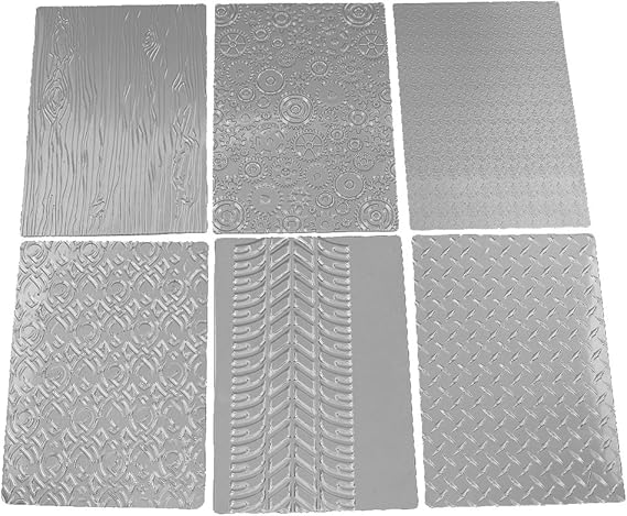 6pcs Texture Mat Soft