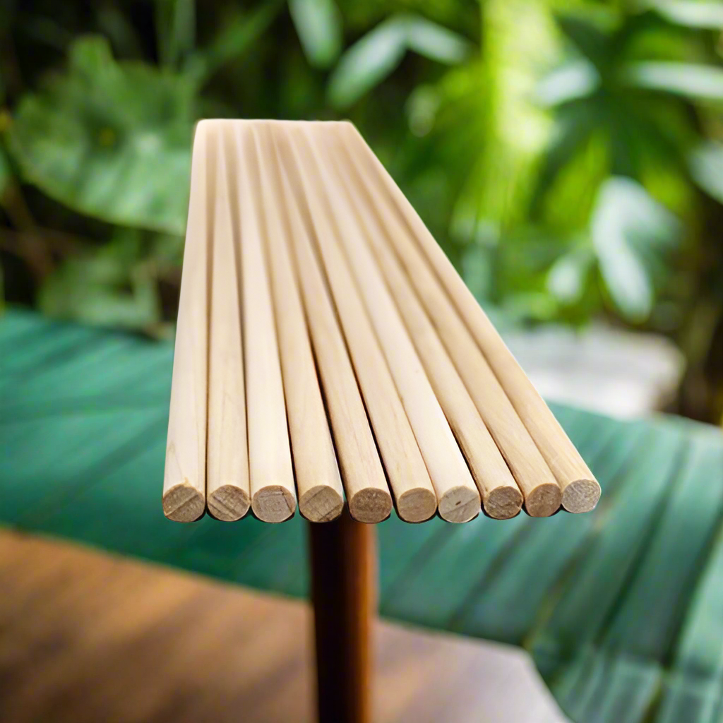 Wooden dowel sticks