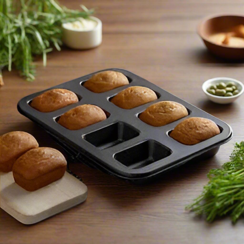 8 Holes Mini Loaf Pan