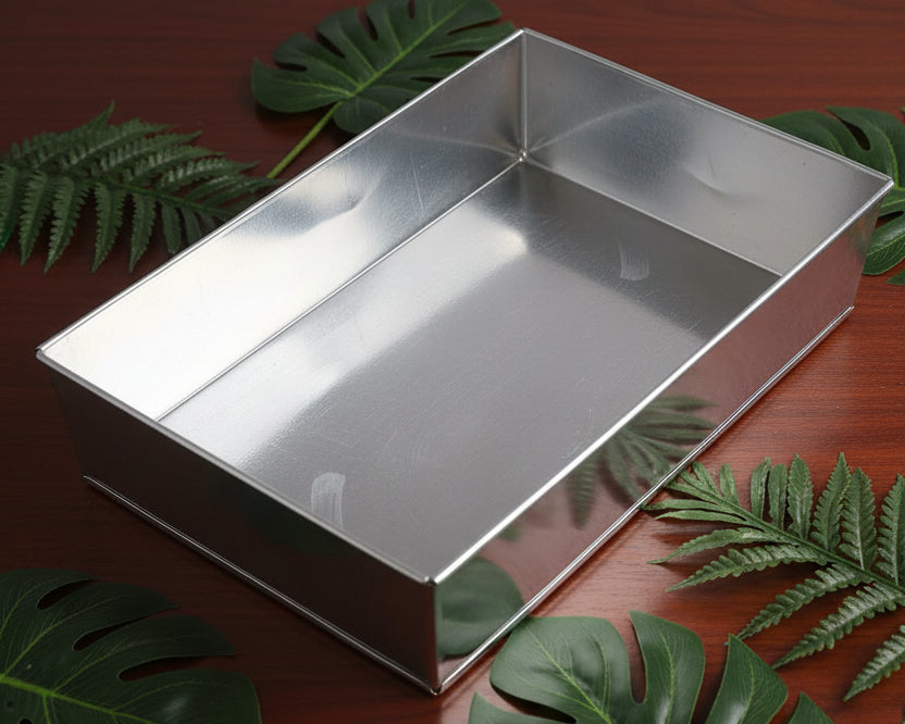 25cm x 35cm Rectangle Tin