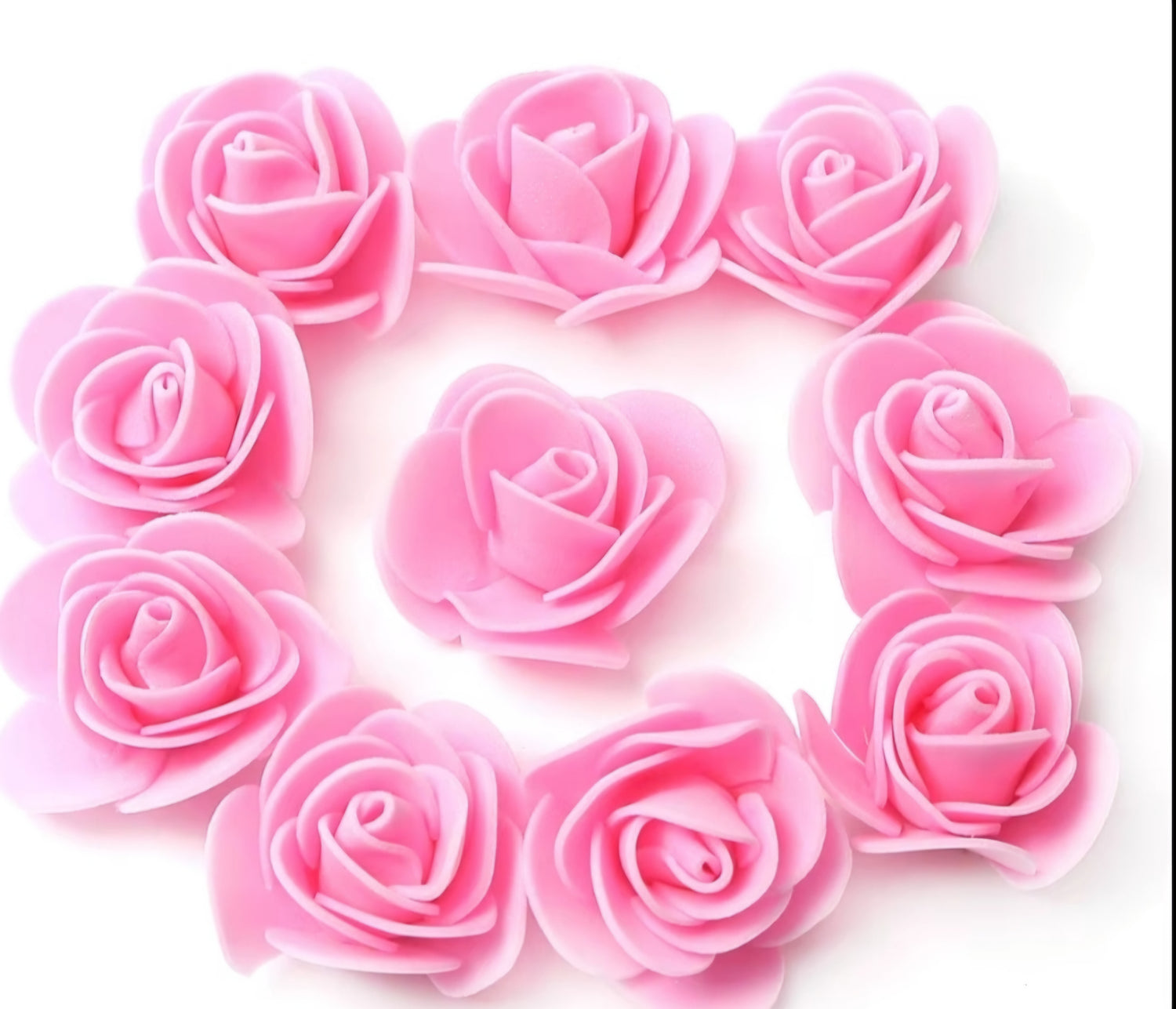 Artificial  small rose head