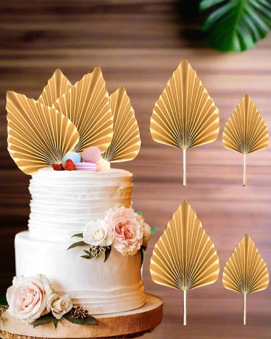 4pcs Palm Leaves