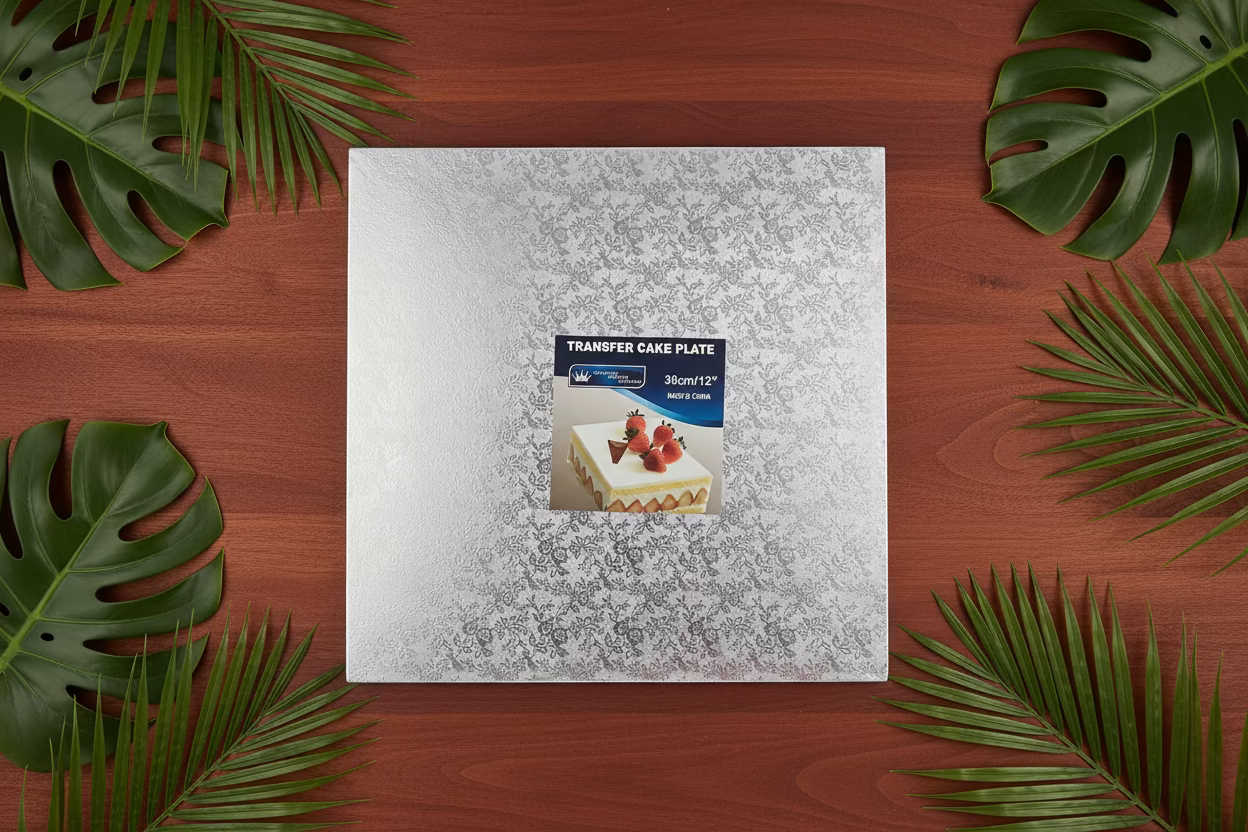 Square Silver Thick board, 12inches