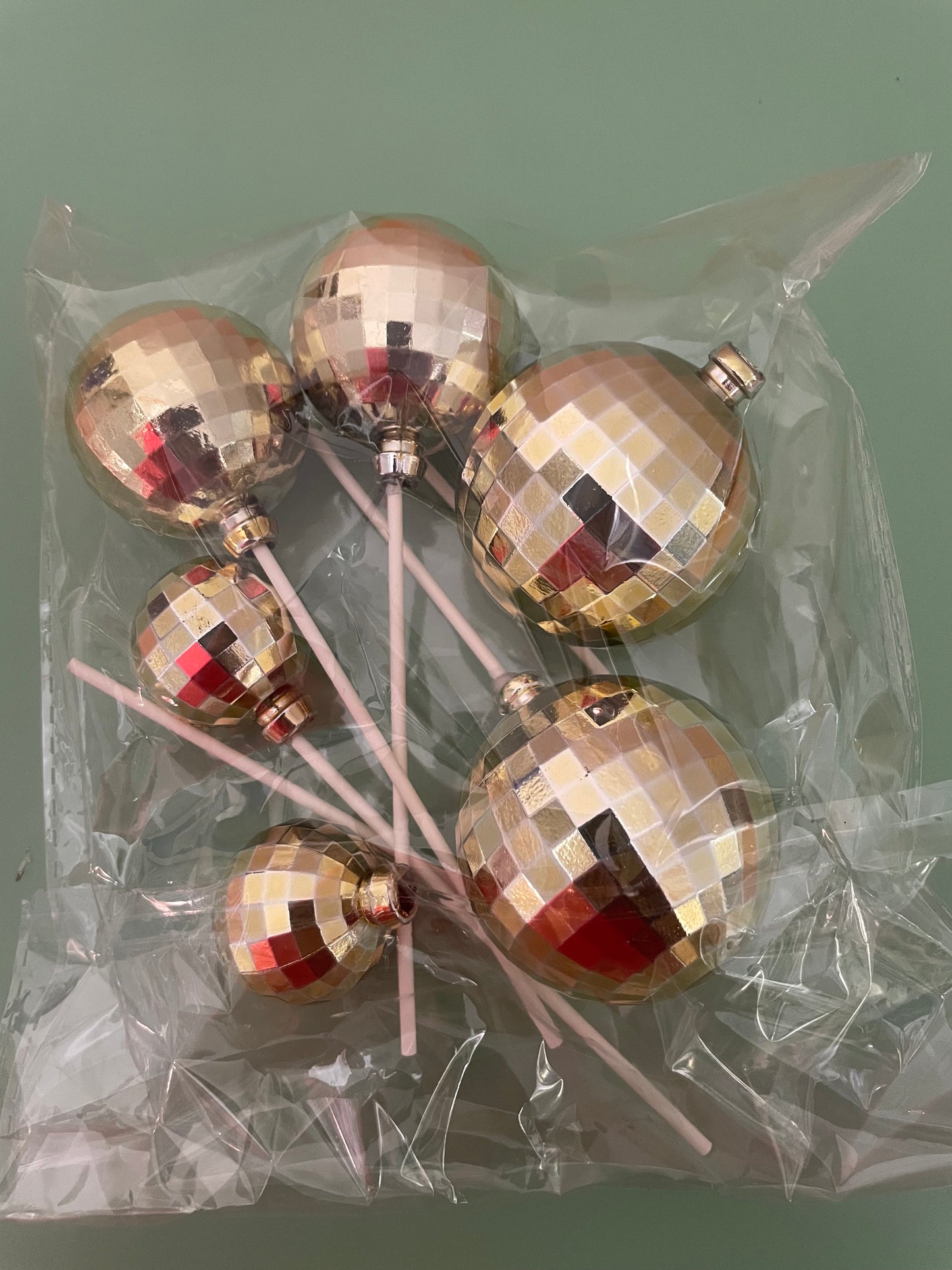 Glitters/Disco/Clear Faux Balls