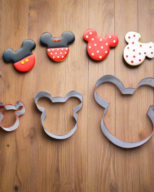 Micky mouse cutter - Set of 3