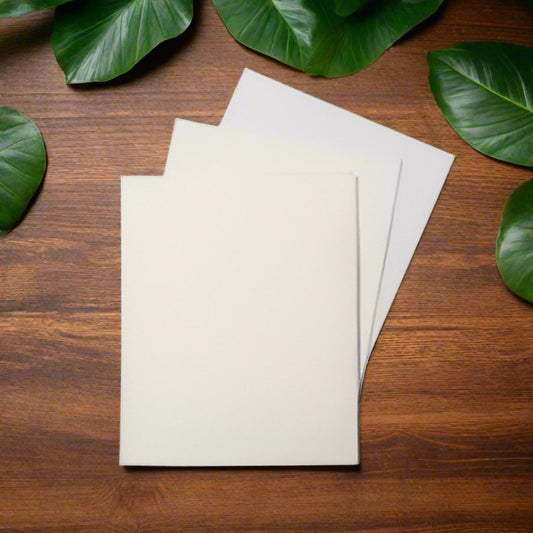 10 Sheets White Wafer Paper - 0.35mm thickness