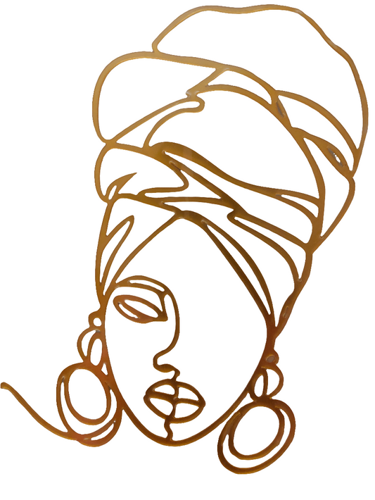 Woman Face Topper