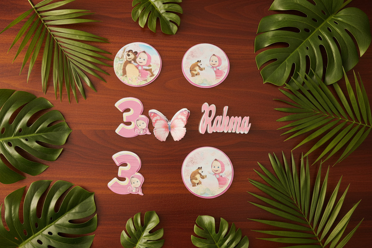 Cup Cakes Stockcard deco