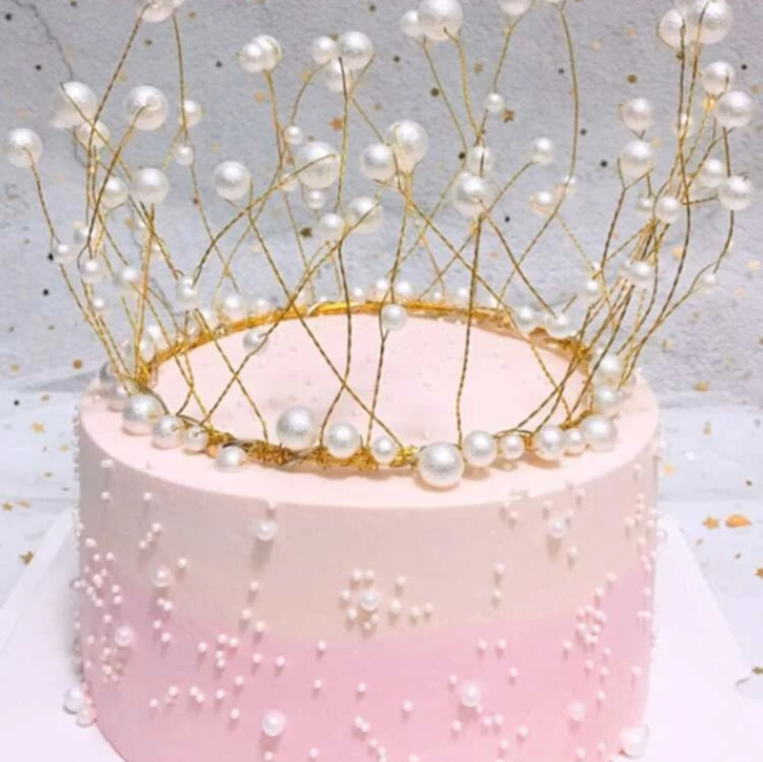 Pearl Crown Topper