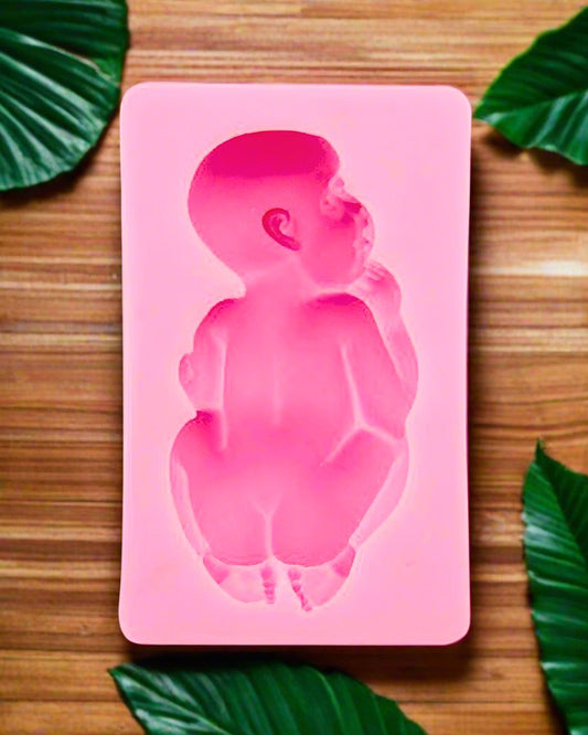 Sleeping Baby Silicone Mould